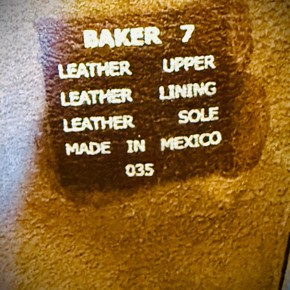 FREEBIRD BY STEVEN “BAKER” LEATHER BOOTS SZ 7 3” HEEL - Picture 7 of 9